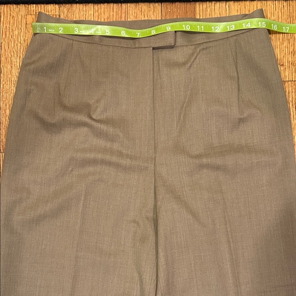 Lafayette 148 New York Classic Tan Trousers Size 10 - Picture 6 of 11